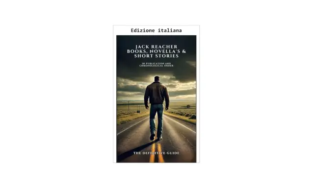 Guida definitiva ai libri di Lee Child in ordine cronologico. Un uomo cammina su una strada deserta.