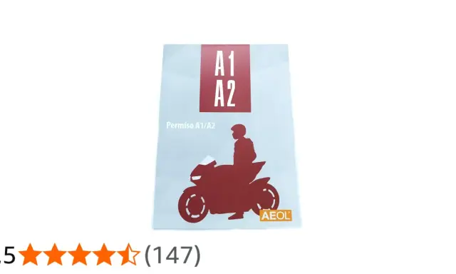 Manual para el permiso A1/A2, ideal para quienes buscan la potencia máxima a2 en su formación de motociclista.