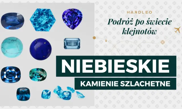 Kolekcja niebieskich kamieni szlachetnych: szafiry, topaz, akwamaryn i inne. Odkryj piękno niebieskich klejnotów.