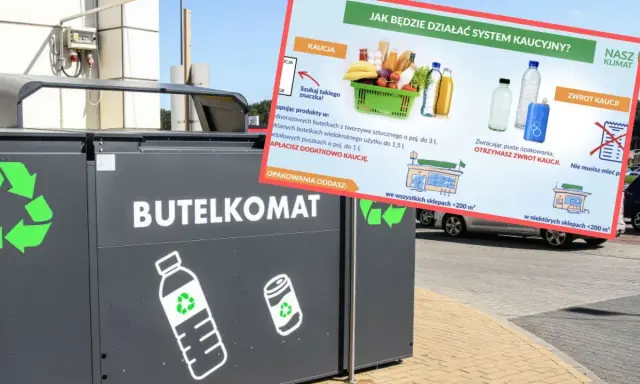 System kaucyjny od 1 października: zwrot butelek i puszek. Zwracając opakowania, otrzymasz zwrot kaucji.