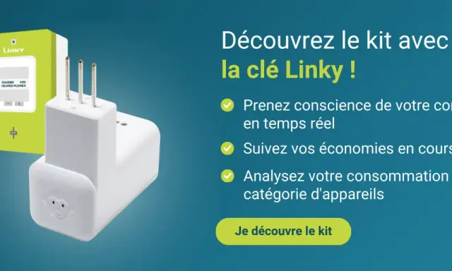 Kit Linky pour une consommation instantanée maîtrisée. Visualisez votre consommation en temps réel, suivez vos économies et analysez l'usage par appareil.