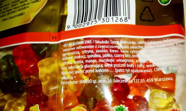 Haribo Złote Misie: Skład, żelatyna, barwniki. Czy wiesz, co jesz?