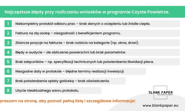 Czyste Powietrze: Wniosek o płatność. Rozlicz dotację bez błędów!