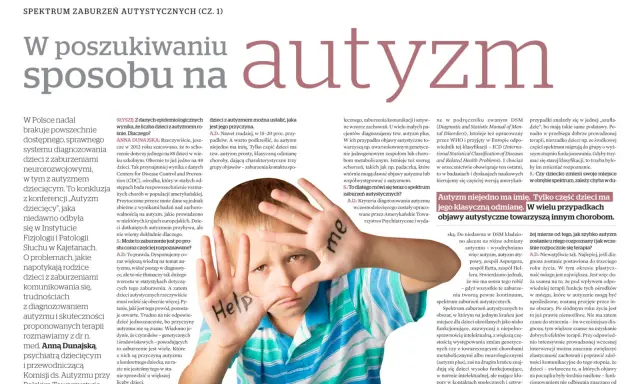 Autyzm to zaburzenie neurorozwojowe, nie choroba psychiczna. Poznaj prawdę