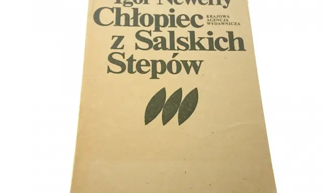 Okładka książki Igora Newerlego "Chłopiec z Salskich Stepów".