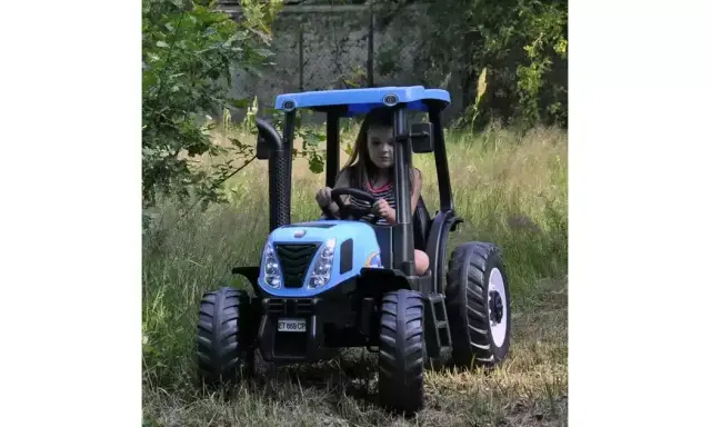 Wybierz idealny traktor dla dziecka: poradnik od jeździka po akumulator