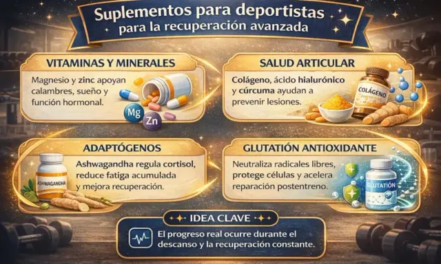 Guía de vitaminas y minerales para deportistas: rinde al máximo