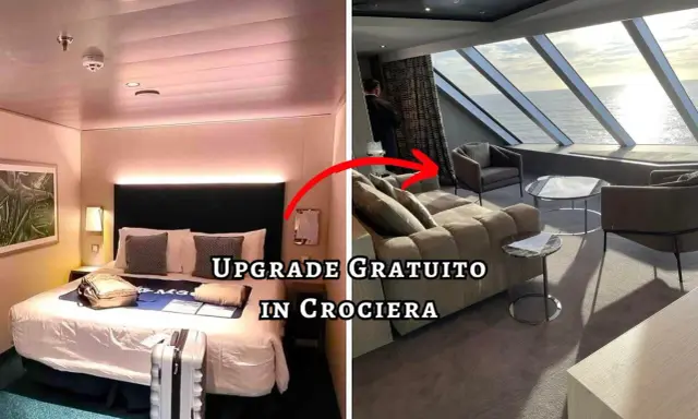 Upgrade cabina MSC: da letto accogliente a suite con vista mare mozzafiato.