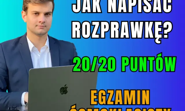 Ile punktów za rozprawkę na egzaminie ósmoklasisty i jak je zdobyć