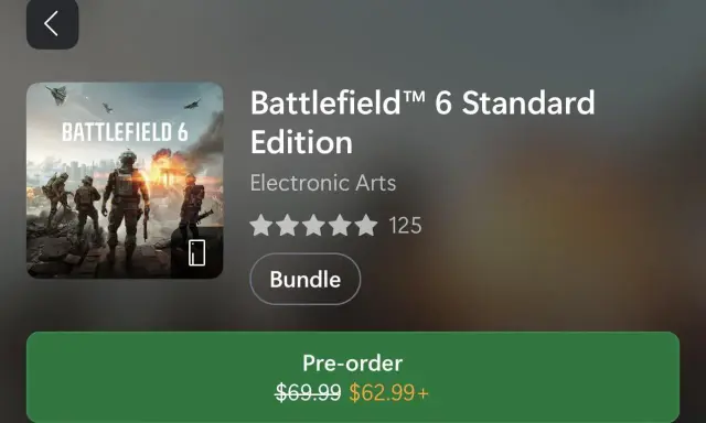 Battlefield 6 Standard Edition, dostępny w przedsprzedaży. Zdobądź ten tytuł z Game Pass!
