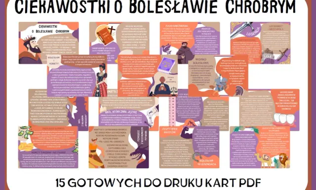 Co oznacza przydomek Chrobry? Dzielny, waleczny. Bolesław Chrobry, pierwszy król Polski, zasłynął z odwagi i siły.