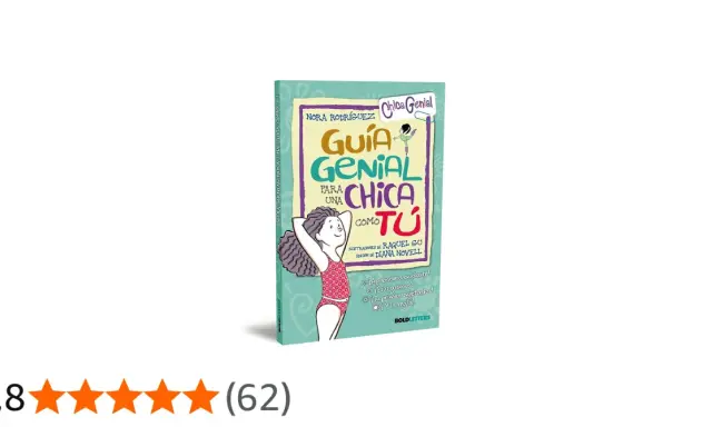 Libro "Guía Genial para una Chica como Tú", ideal para saber como tratar a una niña de 10 años, con ilustraciones de Raquel Gu.