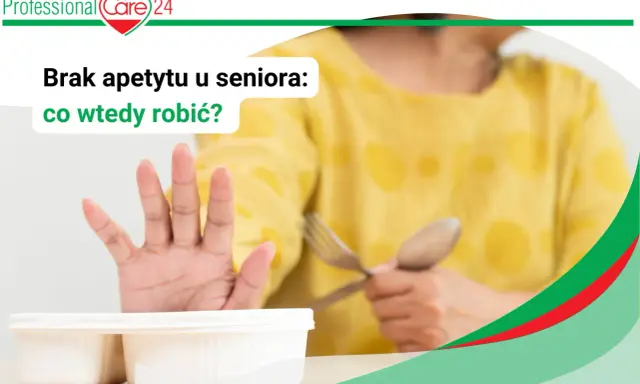 Nagły brak ochoty na słodkie u seniora? Dłoń odrzuca posiłek, widelcem i łyżką.