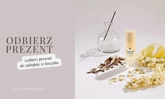 Odbierz prezent! Wybierz swój zapach, który będzie towarzyszył Ci forever daily. Flakonik perfum Forever Alofa, jaśmin i cytrusy.