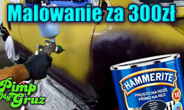 Hammerite pistoletem: Jak uzyskać idealny efekt bez błędów?