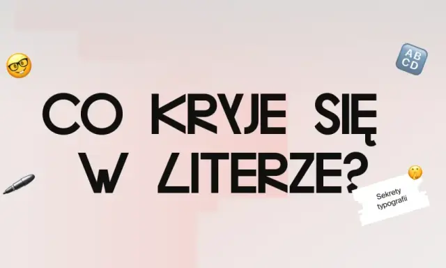 Co kryje się w literze? Odkryj sekrety typografii z tym zabawnym obrazkiem! 🤓✍️