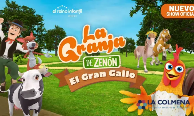 Personajes de "La Granja de Zenón" celebran el nuevo show "El Gran Gallo". ¡Disfruta de las canciones!