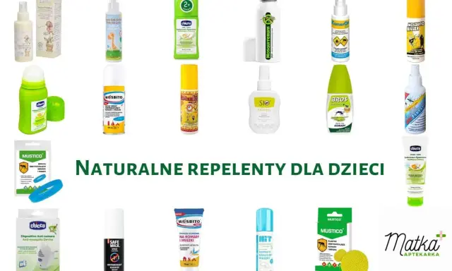 Naturalne repelenty co to jest? Kolekcja produktów chroniących przed komarami i kleszczami dla dzieci.
