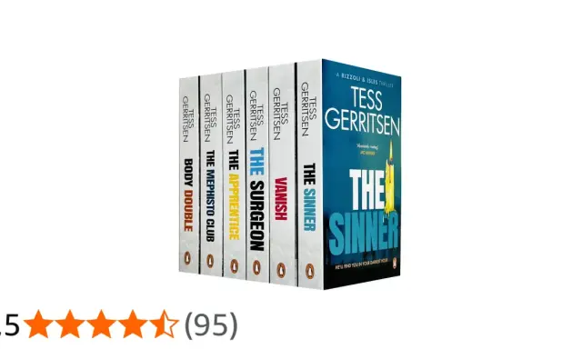 I Rizzoli & Isles di Tess Gerritsen in ordine cronologico: Body Double, The Mephisto Club, The Apprentice, The Surgeon, Vanish, The Sinner.