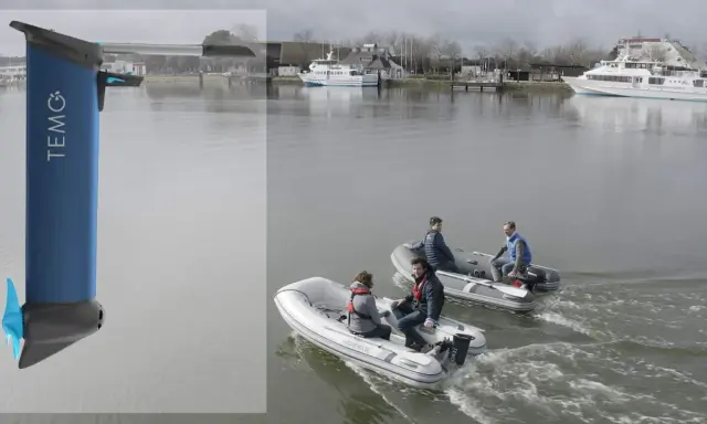 Un moteur TEMO, idéal pour les sorties en bateau. Avis positifs sur sa performance et son silence.