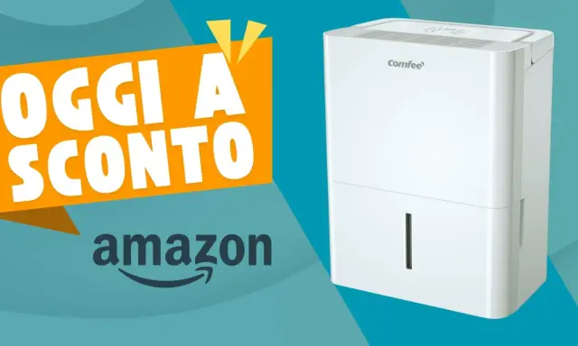Deumidificatore Comfee in offerta su Amazon. Scopri a quanto impostare il deumidificatore in inverno per un comfort ottimale.