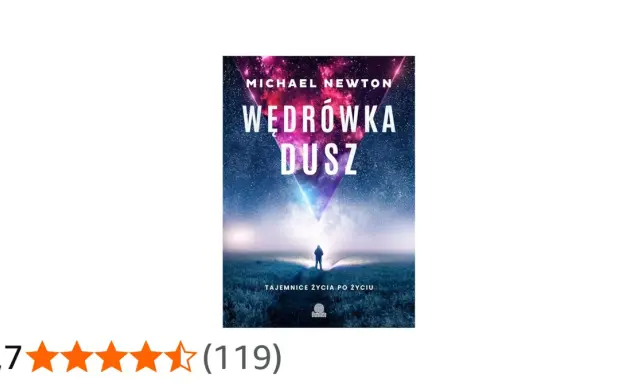 Okładka książki "Wędrówka dusz" Michaela Newtona. Tajemnice życia po życiu.