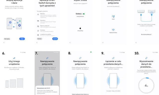 Instrukcja jak sklonować telefon: wybierz źródło, nawiąż połączenie (kablem lub bezprzewodowo), zezwól na uprawnienia i rozpocznij przesyłanie danych.