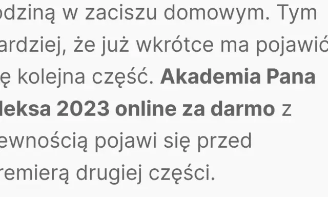 Sprawozdanie z Akademii Pana Kleksa: Analiza nowej ekranizacji