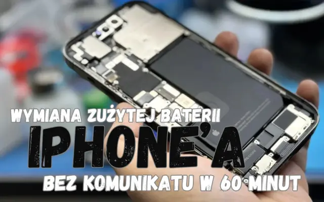 Wymiana baterii iPhone: Autoryzowany serwis czy tańszy zamiennik?