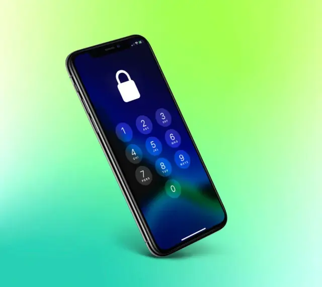 Zablokowany ekran telefonu z klawiaturą numeryczną. Chcesz odnaleźć swój telefon?