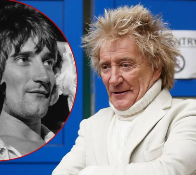 Młody i starszy Rod Stewart. Zastanawiasz się, ile lat ma Rod Stewart?