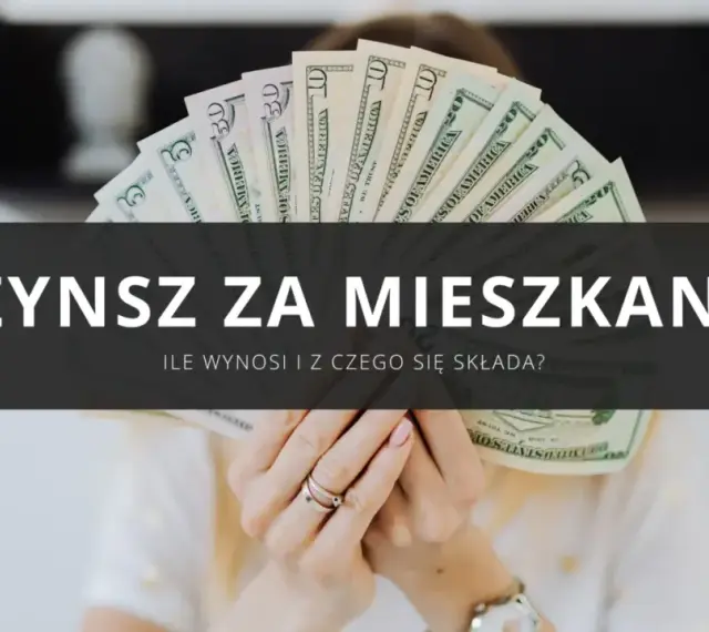 Ręce trzymające banknoty dolarów, symbolizujące wyższy czynsz za mieszkanie w bloku z 2025 roku.