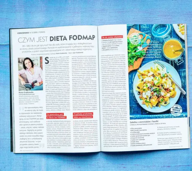 Dieta FODMAP pomaga przy problemach z jelitami. Na zdjęciu danie z ziemniaków i fasolki, idealne dla osób stosujących dietę FODMAP.