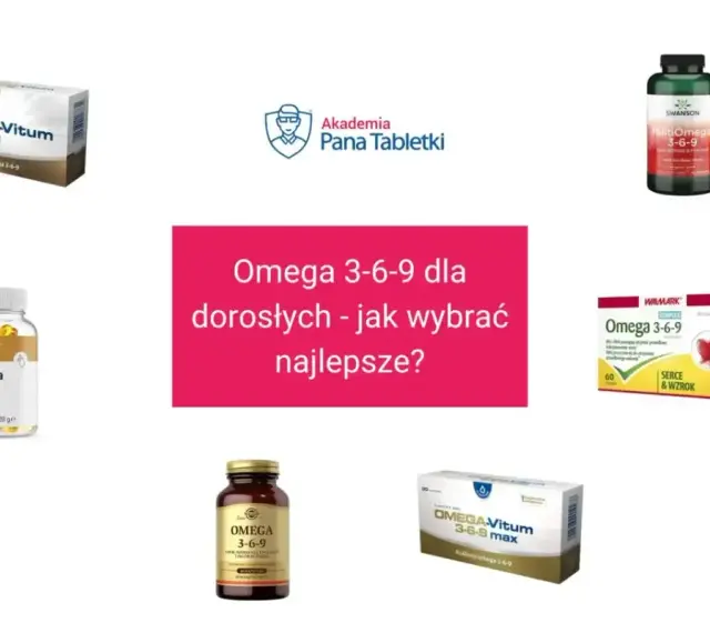 Różne suplementy diety z kwasami omega-3 6 9, jakie wybrać dla dorosłych? Porównanie produktów.