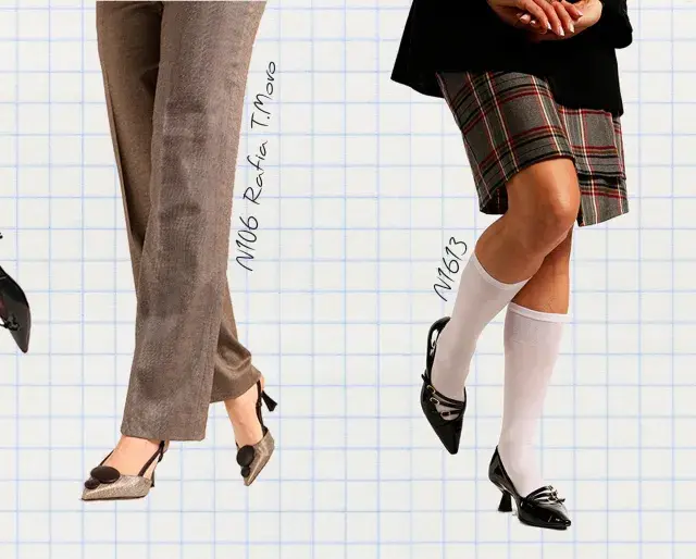 Kobiety prezentują różne style obuwia, od eleganckich czółenek po sandałki. Pokazują, jak chodzić w szpilkach, by czuć się pewnie i stylowo.