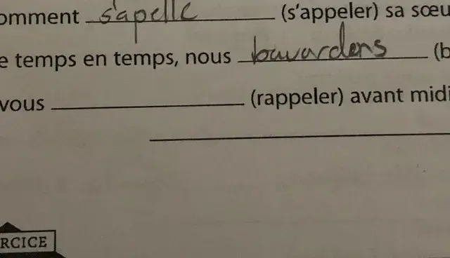 Ćwiczenie 10: Il vous rappeller avant midi. Pamiętaj o odmianie czasownika "rappeler".
