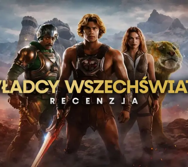 He-Man i jego przyjaciele, jak z najlepszych kreskówek, gotowi do walki o Władzę nad Wszechświatem.