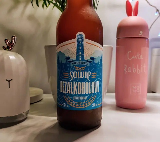 Szukasz idealne piwo na wesele? Oto bezalkoholowe piwo "Sowie" z motywem latarni morskiej. Idealne dla wszystkich gości!