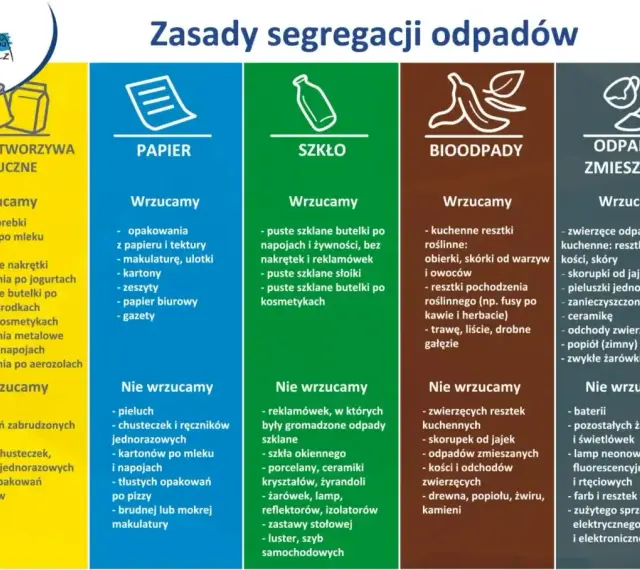 Zasady segregacji odpadów: gdzie wyrzucać baterie? Wrzucamy do odpadów zmieszanych: zużyty sprzęt elektryczny, żarówki.