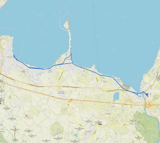 Trasa rowerowa z Bergamo nad Jezioro Garda, przez Desenzano.