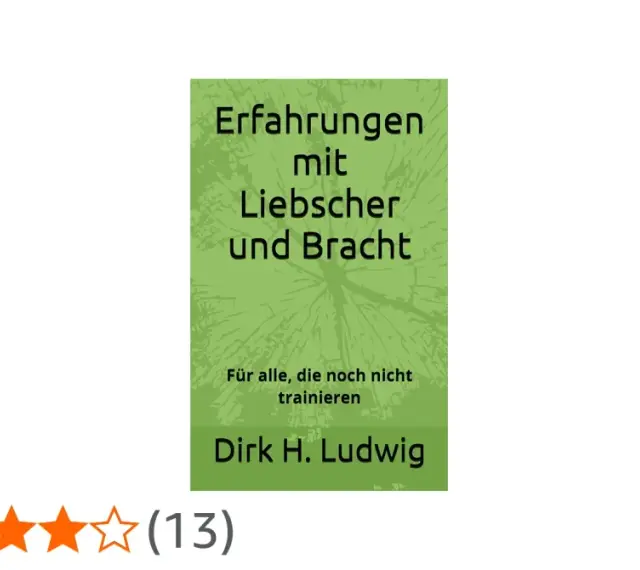 Buchcover "Erfahrungen mit Liebscher und Bracht" von Dirk H. Ludwig. Ein Ratgeber, der auch negative Erfahrungen thematisiert.