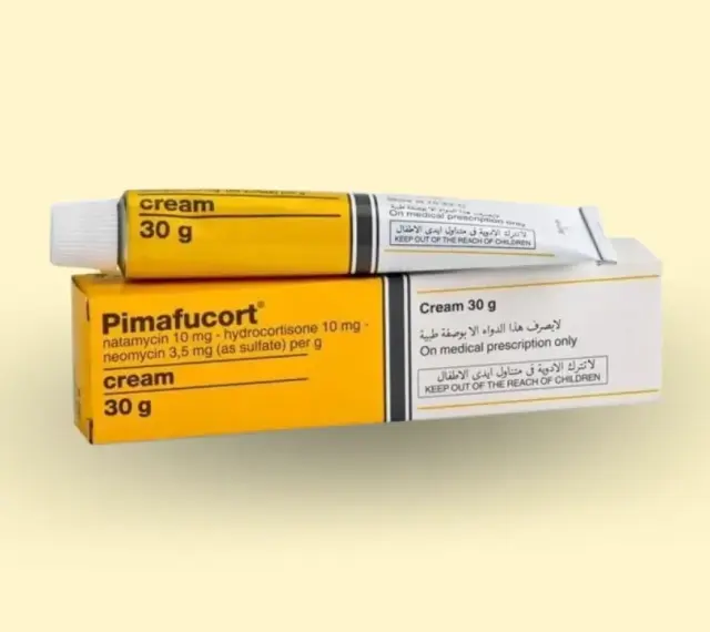 Krem Pimafucort 30g, stosowany na receptę. Sprawdź aktualną pimafucort cenę.