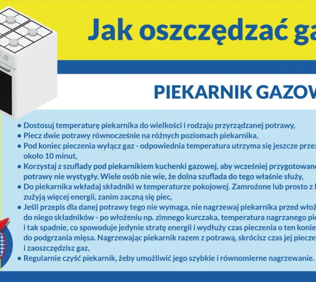 Jak oszczędzać gaz? Piekarnik gazowy - wskazówki dotyczące efektywnego użytkowania i obniżania rachunków za gaz.