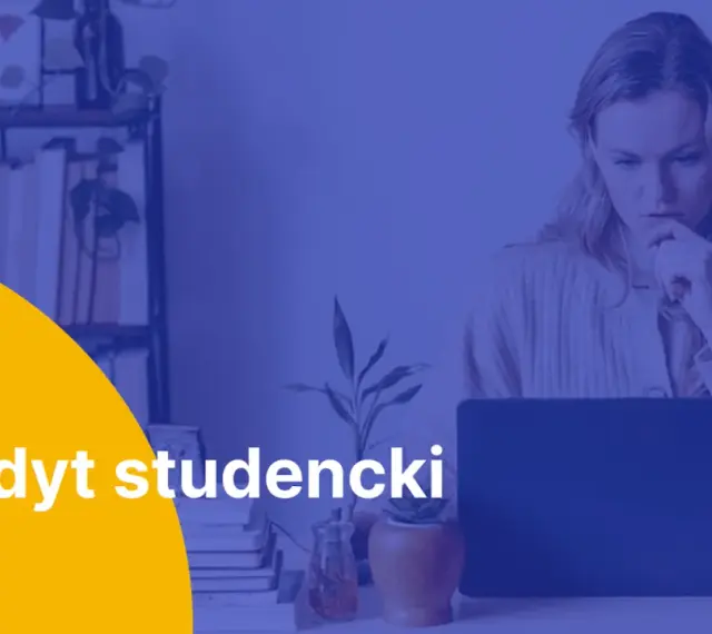 Młoda kobieta pochylona nad laptopem, myśląca o przyszłości i możliwościach, jakie daje kredyt studencki.