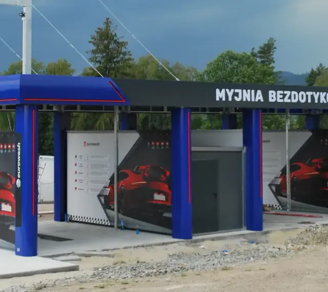 Nowa myjnia bezdotykowa 24h. Zastanawiasz się, ile kosztuje budowa myjni samochodowej? Oto nowoczesne rozwiązanie.