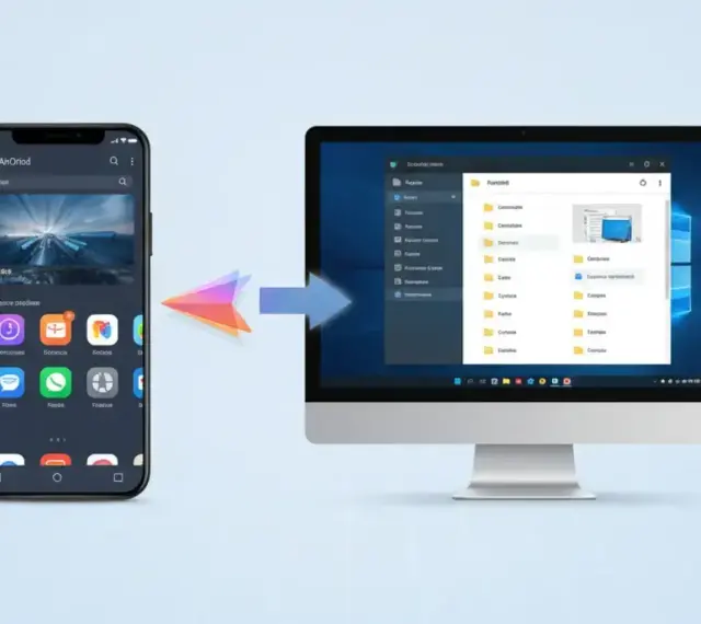 Przesyłanie plików z telefonu na komputer z Windows 10. Optymalizacja systemu, jak defragmentacja dysku Windows 10, przyspiesza pracę.