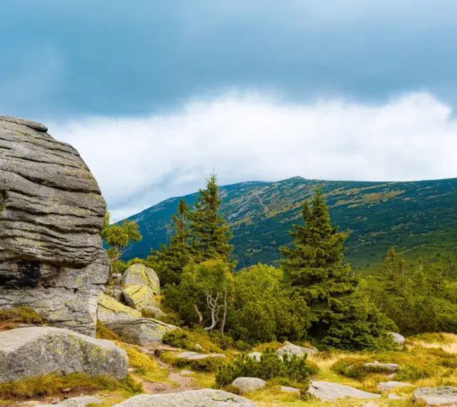 Góry Karkonosze, Czechy, co warto zobaczyć blisko granicy: skalne formacje, lasy i szczyty. Idealne miejsce na wędrówkę.