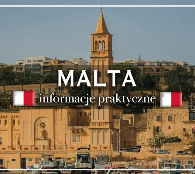 Malta: informacje praktyczne. Malowniczy widok na port i zabytkową architekturę, idealne miejsce na wakacje na Malcie.