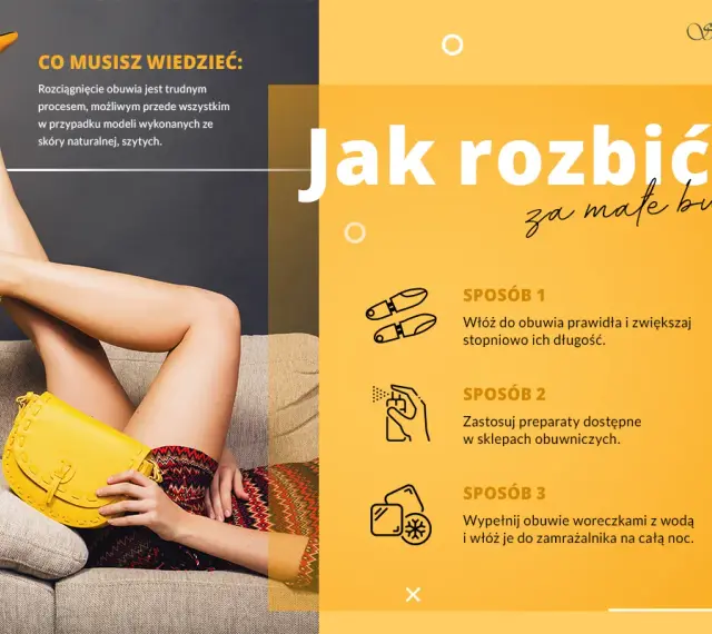 Jak rozciągnąć buty w palcach? Poznaj 3 sposoby: prawidła, preparaty i zamrażarka. Twoje stopy Ci podziękują!