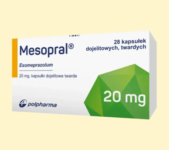 Mesopral: Ulga w zgadze i wrzodach? Sprawdź, jak działa!
